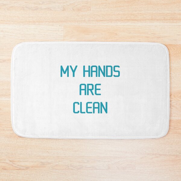Item preview, My Hands Are Clean designed and sold by gio-m.