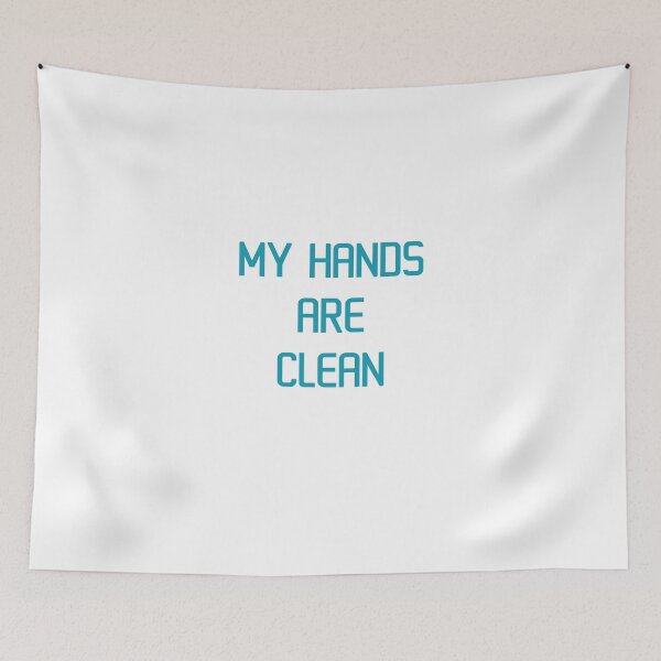 Item preview, My Hands Are Clean designed and sold by gio-m.