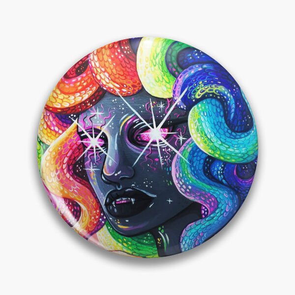 Item preview, Rainbow Medusa designed and sold by Bethany  Dobson.