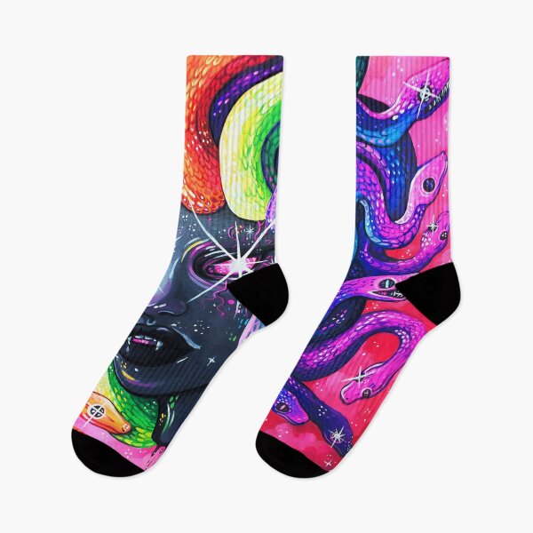Item preview, Rainbow Medusa designed and sold by Bethany  Dobson.