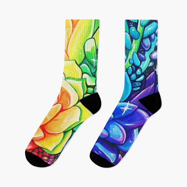 Item preview, Rainbow Succulents - Acrylic Painting designed and sold by Bethany  Dobson.