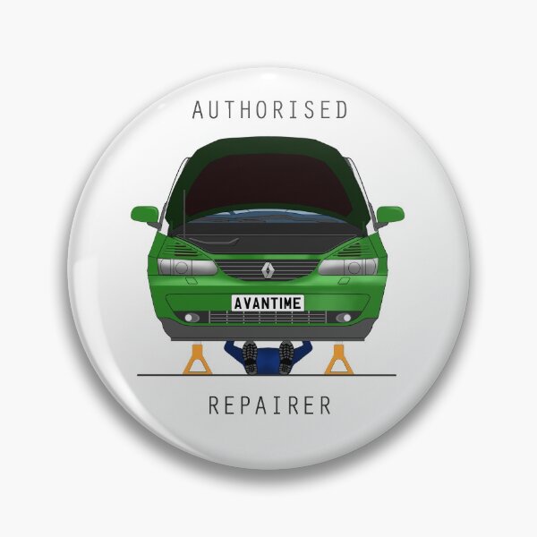 Item preview,  Authorised Avantime Repairer (Java Green) designed and sold by Manic2019.