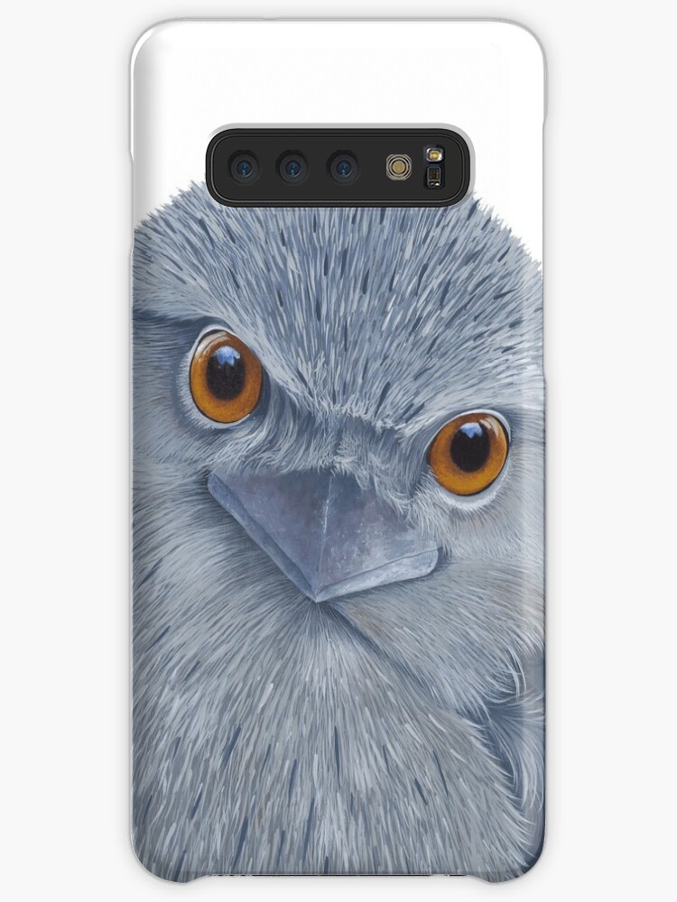Samsung Galaxy Phone Case, Tawny Frogmouth designed and sold by Nicole Grimm-Hewitt