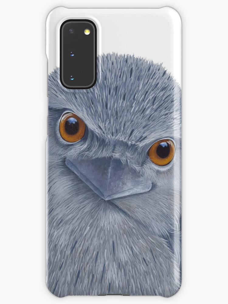 Thumbnail 1 of 4, Samsung Galaxy Phone Case, Tawny Frogmouth designed and sold by grimmhewitt67.
