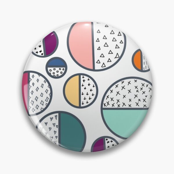 Item preview, Abstract circle sticker designed and sold by Kavya15.