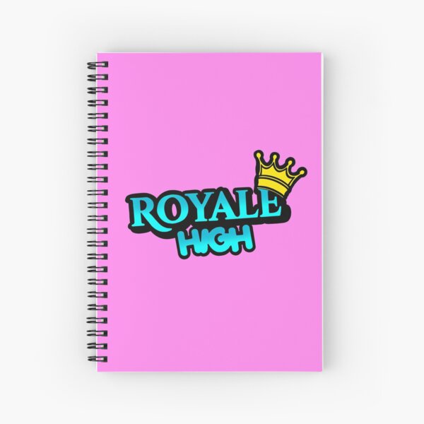 Royale High Spiral Notebook By Tubers Redbubble - fonts for royale high on roblox