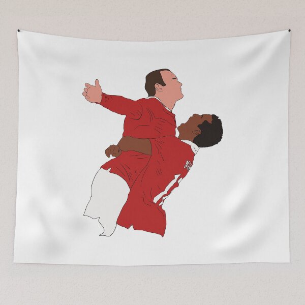 Item preview, Wayne Rooney Luis Nani Overhead kick v City celebration designed and sold by Hevding.
