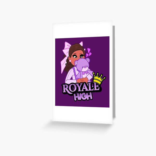Itsfunneh Greeting Cards Redbubble - 7 types of girls in royale high roblox royale high lizy