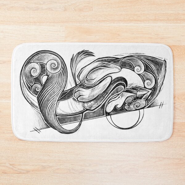 Item preview, Free Spirit - Wolf Abstract Artwork designed and sold by MonoMano.
