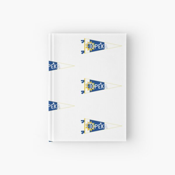 Topeka Flag Pennant Hardcover Journal