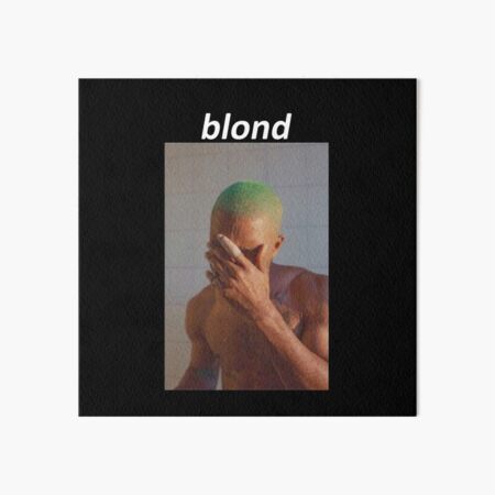 Blond album cover Art Board Print for Sale by fia2020