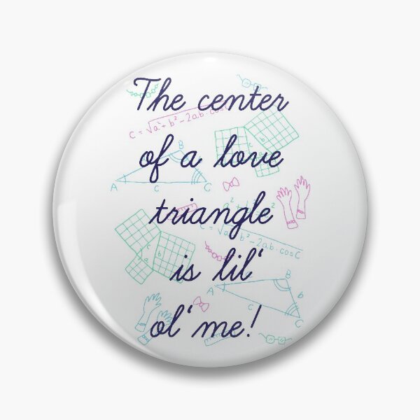 Item preview, The Math of Love Triangles by Crazy Ex-Girlfriend designed and sold by AgusCami.