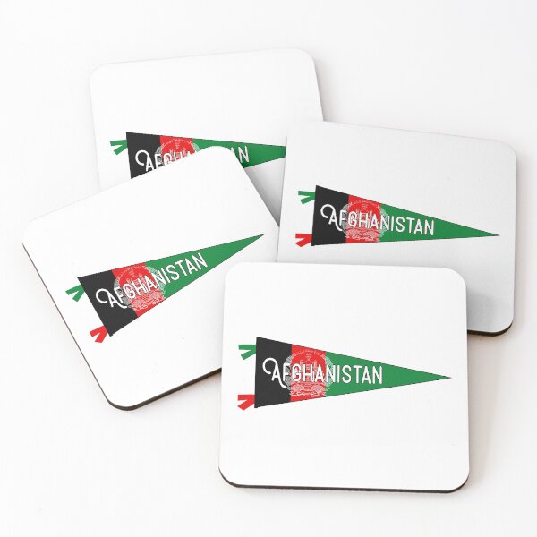 Item preview, Afghanistan Flag Pennant designed and sold by Decal Mania.
