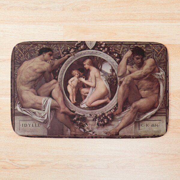Item preview, Gustav Klimt: Idylle, Vienna Museum, Austria designed and sold by The Great  Art.