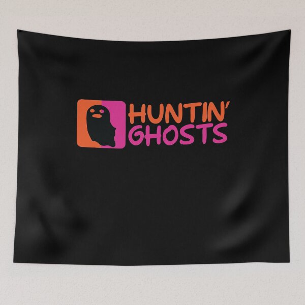 Item preview, Huntin' Ghosts - Ghost Hunting T-shirt designed and sold by thehafdesigner.