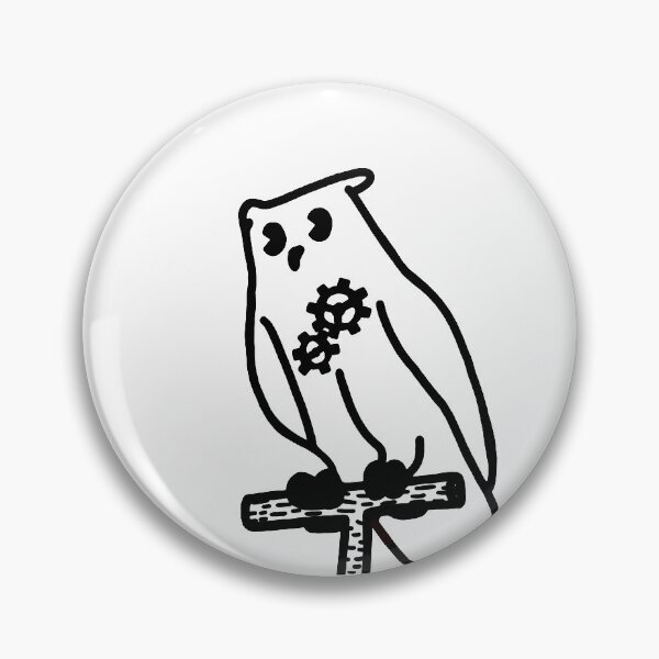 Item preview, Vintage Artificial Owl 2 designed and sold by NoirPineapple.