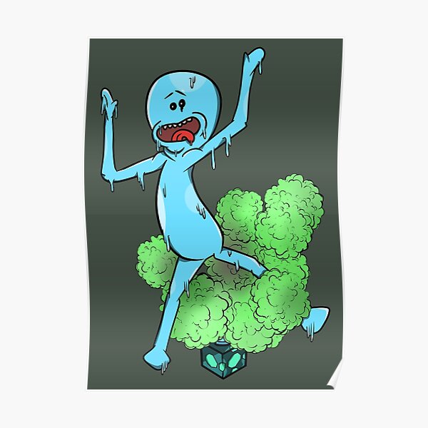 Mr Meeseeks Box Poster