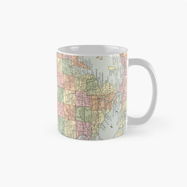 Item preview, Vintage Map of Michigan (1901) 2 designed and sold by BravuraMedia.