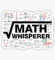 Math Whisperer Sticker