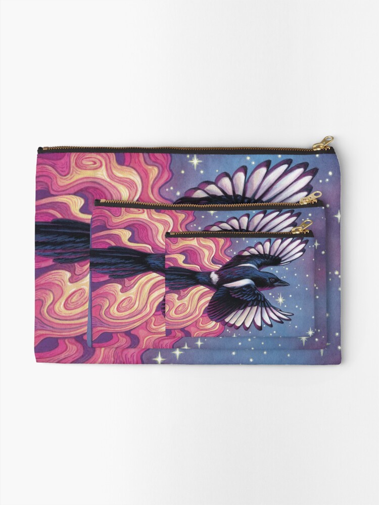 Alternate view of Celestial Journey Zipper Pouch