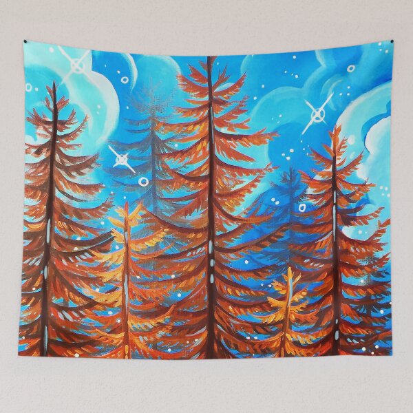 Item preview, Autumn Pine Trees designed and sold by Bethany  Dobson.
