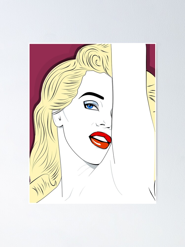 "Marilyn Monroe Pin Up" Poster for Sale by imarilynmonroe | Redbubble