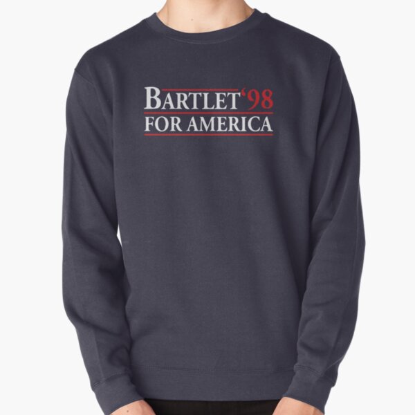 Bartlet for America (white variant) Pullover Sweatshirt