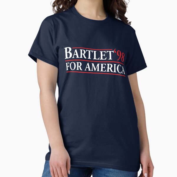 Vista previa del artículo con la obra «Bartlet para América (variante blanca)», diseñado y vendido por thescarletwoman.
