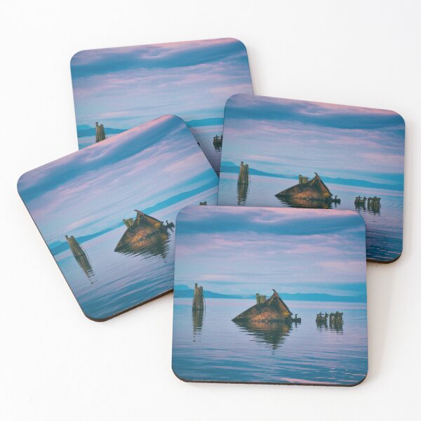 Item preview, Sunken shipwreck at Sunset designed and sold by JennWanderer.