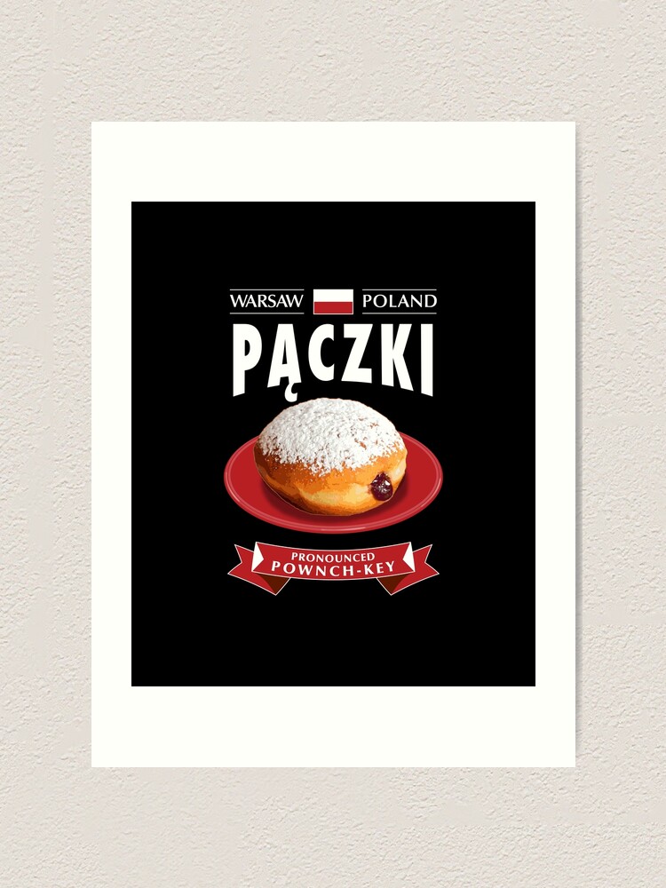 Funny Happy Paczki Day Polish, Fat Thursday Donut Poland Baby Long