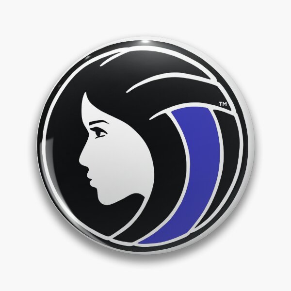 Item preview, Girls and Womens Volleyball Design Royal Blue designed and sold by FanWearHawaii.