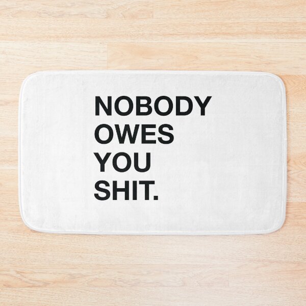 Item preview, Gary Vaynerchuk / Gary Vee - Nobody owes you Shit - BLACK designed and sold by globalquotes.