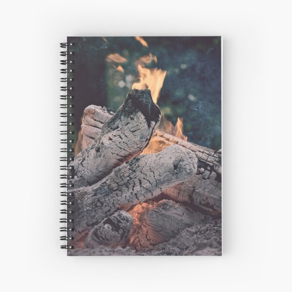 Evening Fire Spiral Notebook
