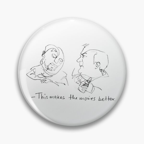 Item preview, Mike and Rich blind caricature designed and sold by beyondthepines.
