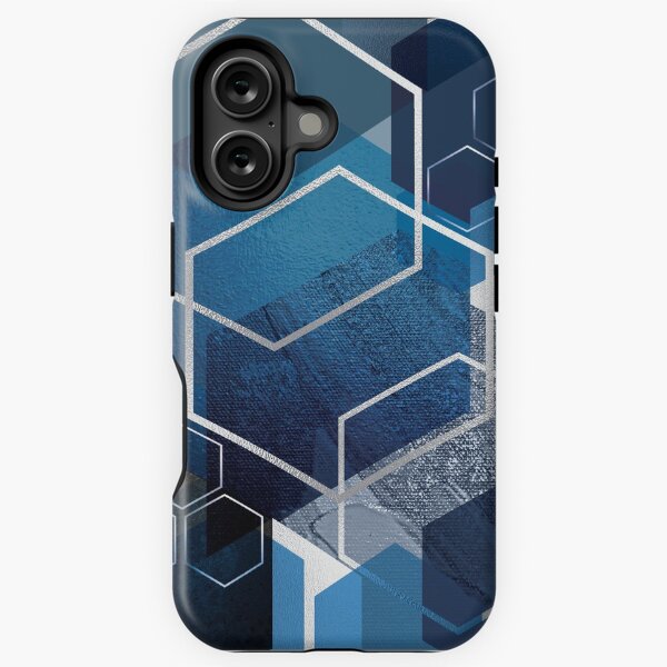 Item preview, Blue GeoLuxe No. 1 designed and sold by UrbanEpiphany.