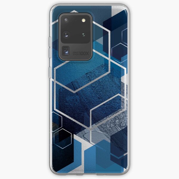 Item preview, Blue GeoLuxe No. 1 designed and sold by UrbanEpiphany.