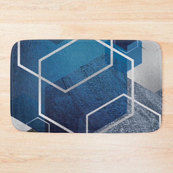 Item preview, Blue GeoLuxe No. 1 designed and sold by UrbanEpiphany.
