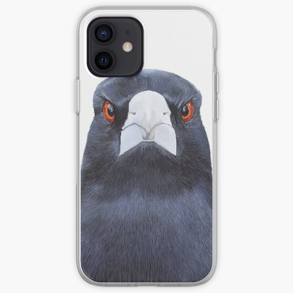 Magpie Stare iPhone Soft Case