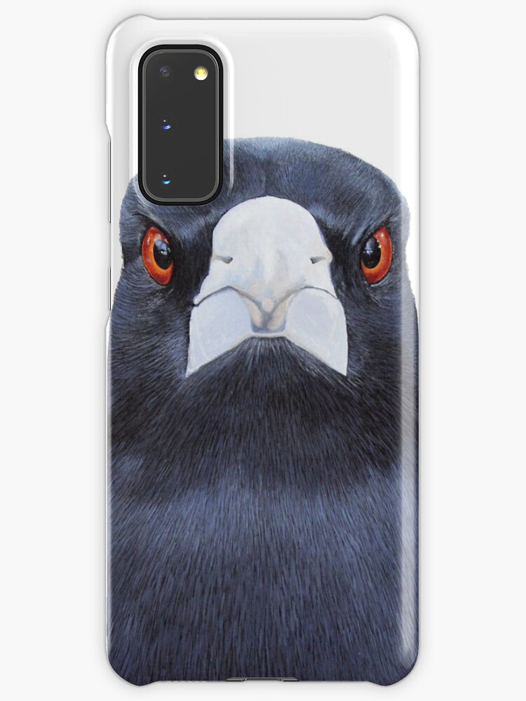 Thumbnail 1 of 4, Samsung Galaxy Phone Case, Magpie Stare designed and sold by grimmhewitt67.