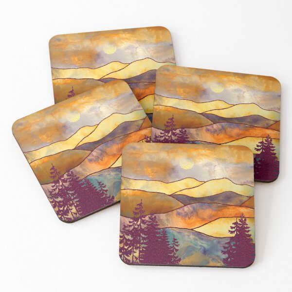 Item preview, Mountain view landscape 1 designed and sold by Red Witch Art.