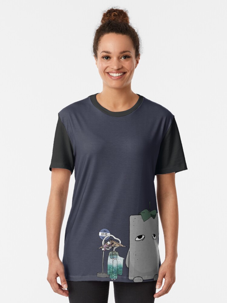 Vista alternativa de Camiseta gráfica Mi vecino Yokai