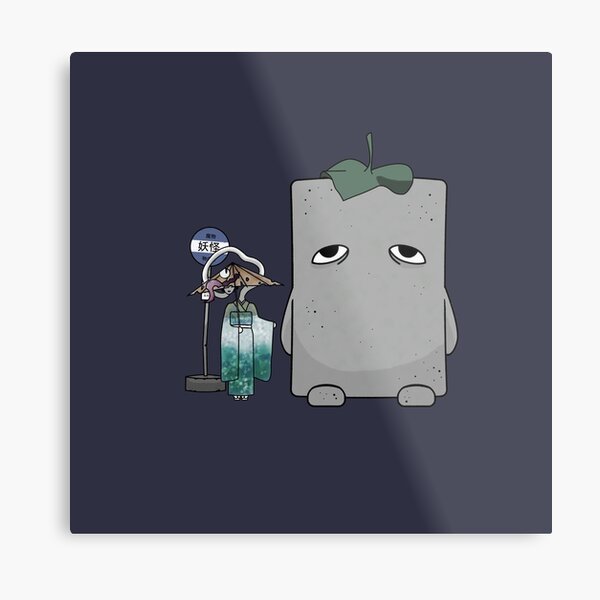 My Neighboring Yokai Metal Print