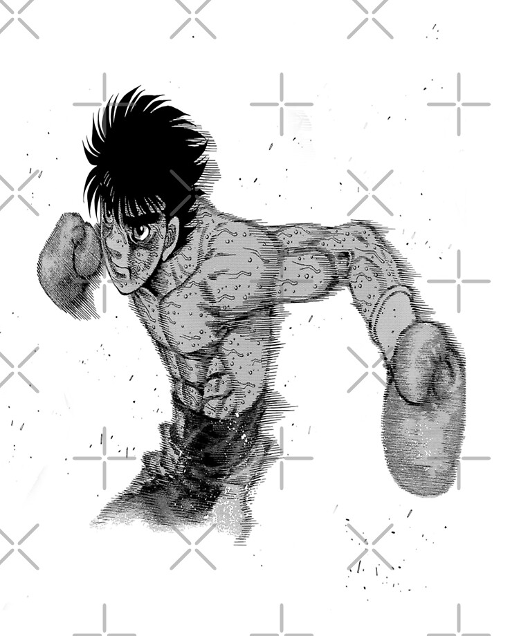 Hajime No Ippo Manga Panels - Silver Wallpaper