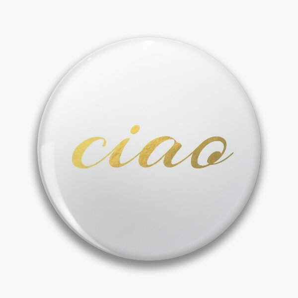 Item preview, Ciao Faux Gold Foil designed and sold by tshirtstylist.