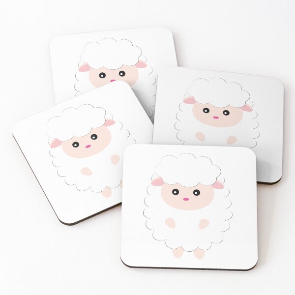 Sheep Coasters (Set of 4)