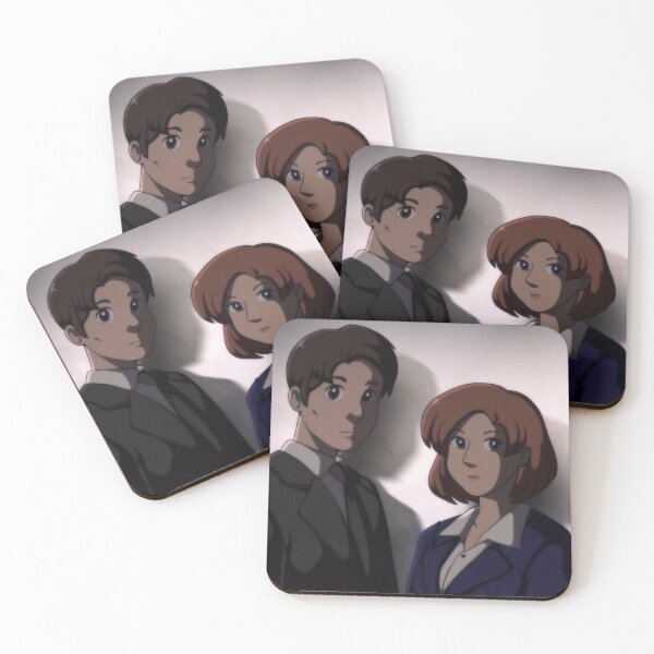 Item preview, Mulder and Scully designed and sold by The Rabbit Follower.