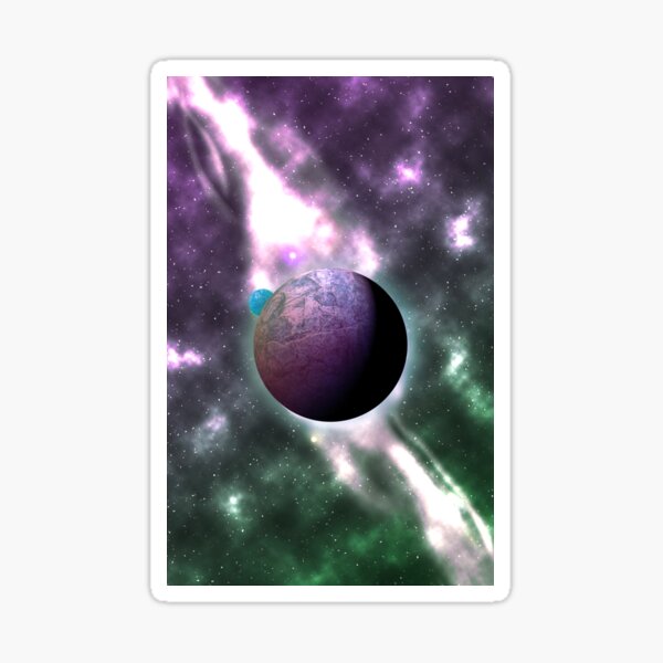 Toxic Space Sticker