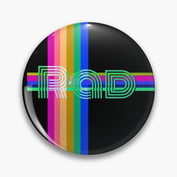 Item preview, Colorful Rainbow Rad Retro Style Graphic designed and sold by Alondra.