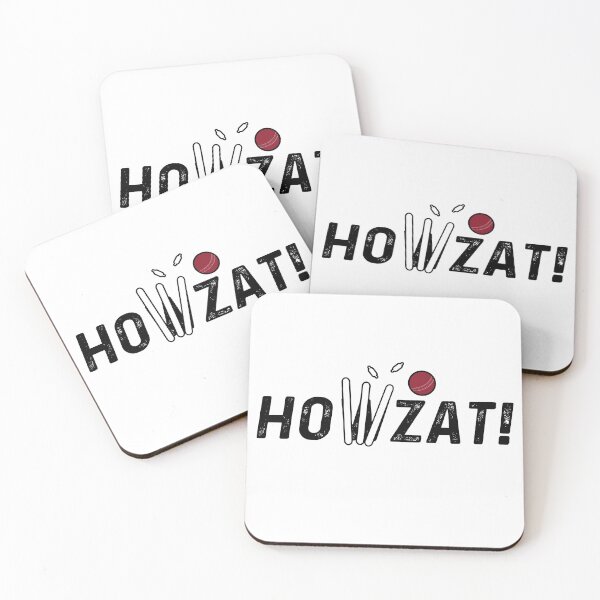 Item preview, Cricket Lover Howzat Ball And Wicket by Cricket Fan Gifts designed and sold by oberdoofus.