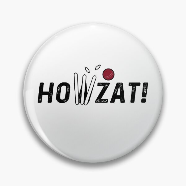 Item preview, Cricket Lover Howzat Ball And Wicket by Cricket Fan Gifts designed and sold by oberdoofus.